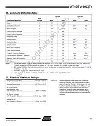 AT49BV160CT-70CU Datasheet Page 15