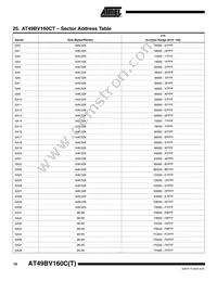 AT49BV160CT-70CU Datasheet Page 18