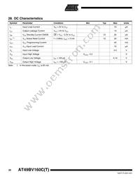 AT49BV160CT-70CU Datasheet Page 20