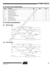 AT49BV160CT-70CU Datasheet Page 23