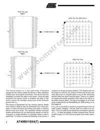 AT49BV1614-90TI Datasheet Page 2