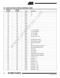 AT49BV163DT-70TU-T Datasheet Page 22