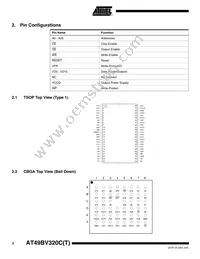 AT49BV320C-70TU Datasheet Page 2
