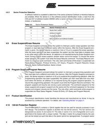AT49BV320C-70TU Datasheet Page 8