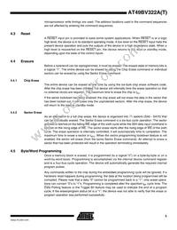 AT49BV322A-70TU Datasheet Page 5
