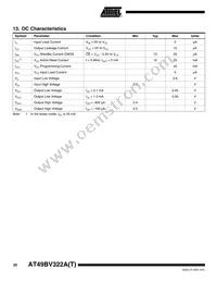 AT49BV322A-70TU Datasheet Page 20