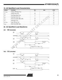 AT49BV322A-70TU Datasheet Page 23