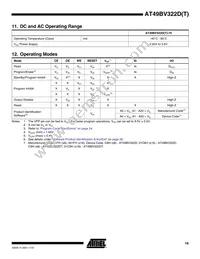 AT49BV322DT-70TU-T Datasheet Page 19