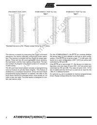 AT49BV4096A-12TI Datasheet Page 2