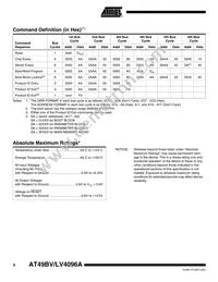 AT49BV4096A-90TI Datasheet Page 6