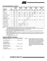 AT49BV8011-11CI Datasheet Page 6