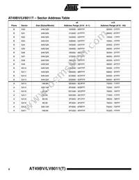 AT49BV8011-11CI Datasheet Page 8