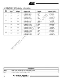 AT49BV8011-11CI Datasheet Page 16
