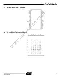 AT49BV802AT-70CU Datasheet Page 3