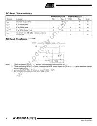 AT49F001ANT-55JU Datasheet Page 8