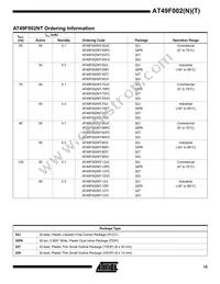 AT49F002-55VI Datasheet Page 15