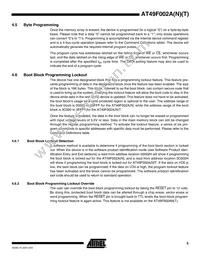 AT49F002ANT-55VU Datasheet Page 5