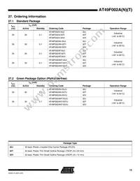 AT49F002ANT-55VU Datasheet Page 15