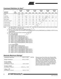AT49F002AT-55PI Datasheet Page 6