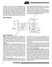 AT49F040-90TI Datasheet Page 2