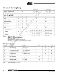 AT49F040A-70PI Datasheet Page 6