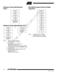 AT49F040A-70PI Datasheet Page 12