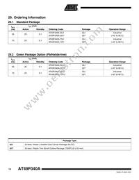 AT49F040A-70TU-T Datasheet Page 14