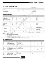 AT49F1614T-90TC Datasheet Page 9