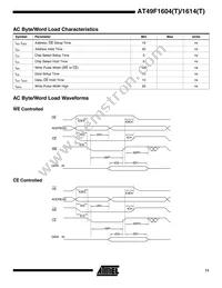 AT49F1614T-90TC Datasheet Page 11
