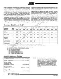 AT49F2048A-90RI Datasheet Page 4