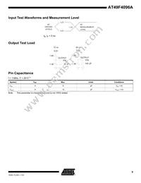 AT49F4096A-70TI Datasheet Page 9