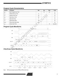 AT49F512-90VC Datasheet Page 7