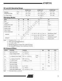 AT49F516-70VI Datasheet Page 5