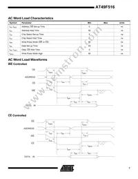 AT49F516-70VI Datasheet Page 7