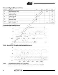 AT49F516-70VI Datasheet Page 8