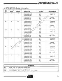 AT49F8192AT-70TC Datasheet Page 15