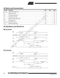 AT49F8192AT-70TI Datasheet Page 10