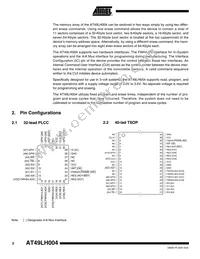 AT49LH004-33TC-T Datasheet Page 2