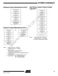 AT49LV002T-70VI Datasheet Page 13