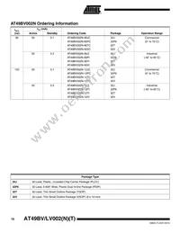 AT49LV002T-70VI Datasheet Page 16