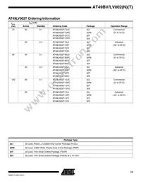 AT49LV002T-70VI Datasheet Page 19