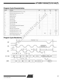 AT49LV1614AT-70TI Datasheet Page 17