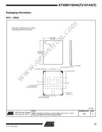 AT49LV1614AT-70TI Datasheet Page 23