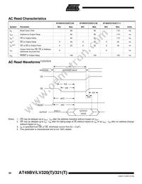 AT49LV321T-90TI Datasheet Page 20
