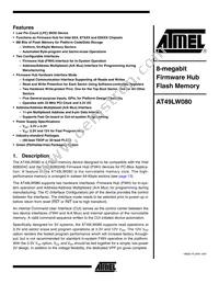 AT49LW080-33TC-T Datasheet Cover