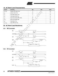 AT49SV163DT-80TU Datasheet Page 20