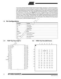AT49SV322DT-80TU Datasheet Page 2