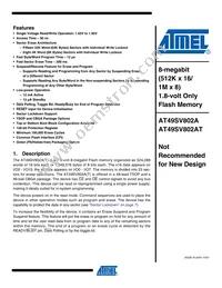 AT49SV802AT-90TI Datasheet Cover