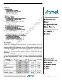 AT6002LV-4JC Datasheet Cover