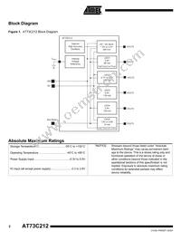 AT73C212-ZI Datasheet Page 2